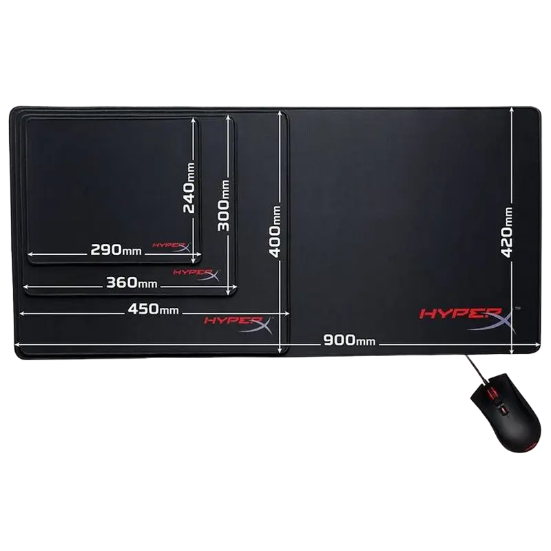Mouse Pad pentru jocuri HyperX FURY S Pro Negru