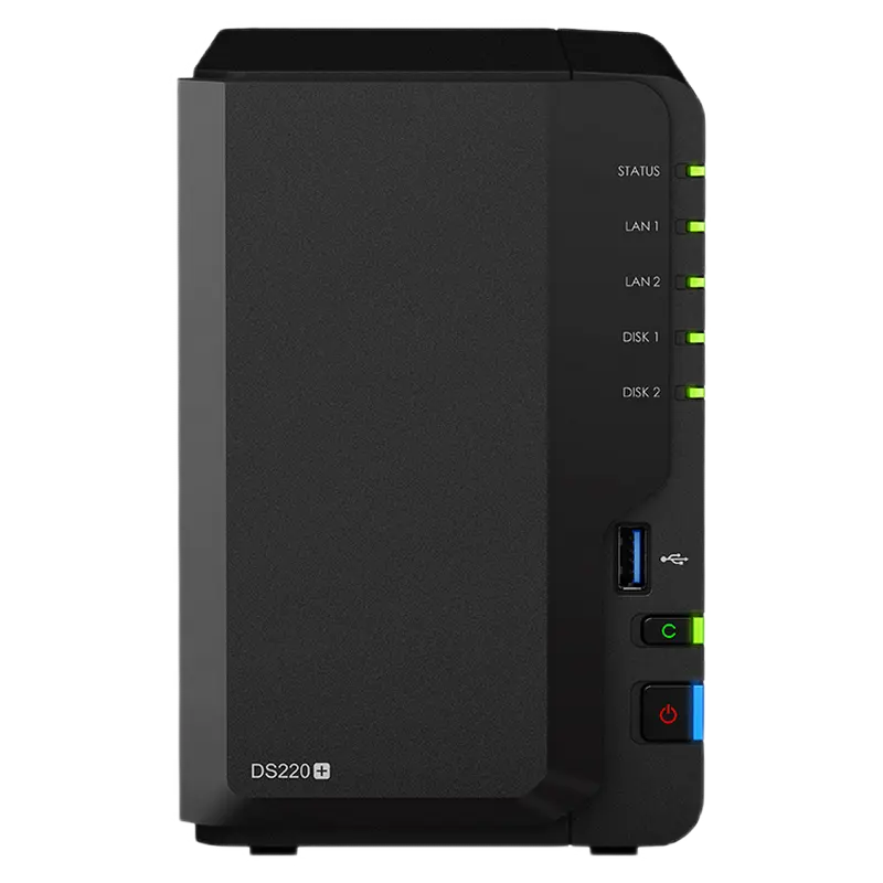 Stocare atașată la rețea SYNOLOGY DS220+ Negru