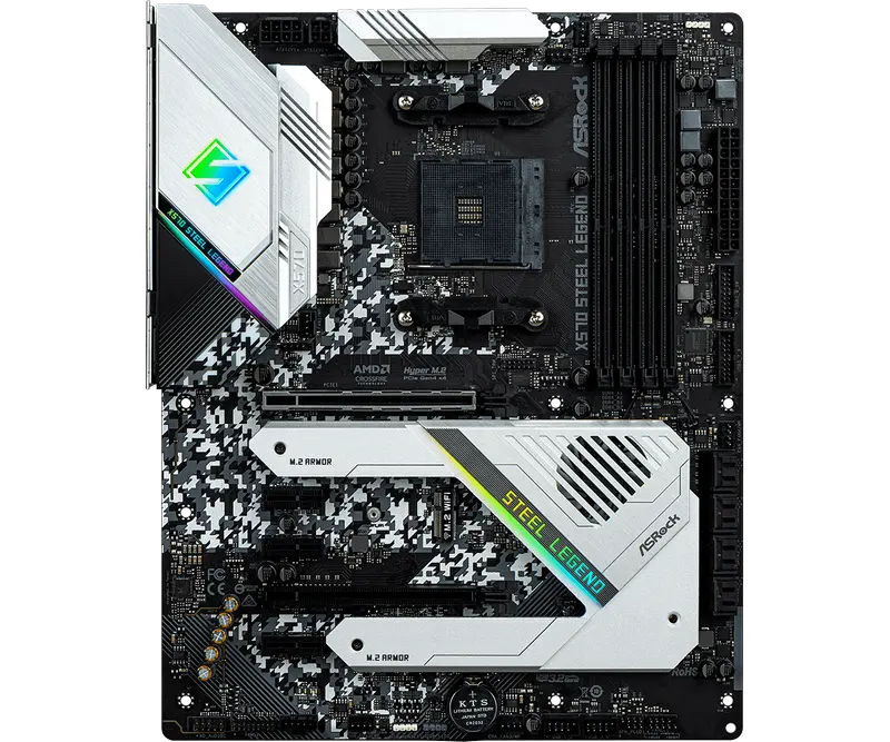 Материнская плата ASRock X570 STEEL LEGEND AM4 ATX