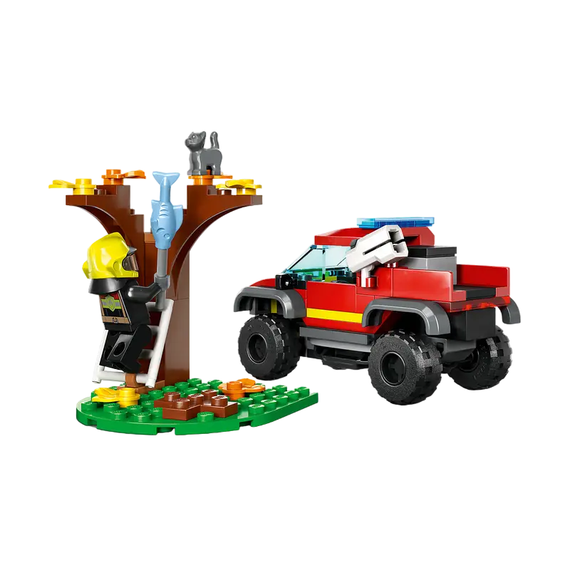Конструктор LEGO 4x4 Fire Truck Rescue Разноцветный
