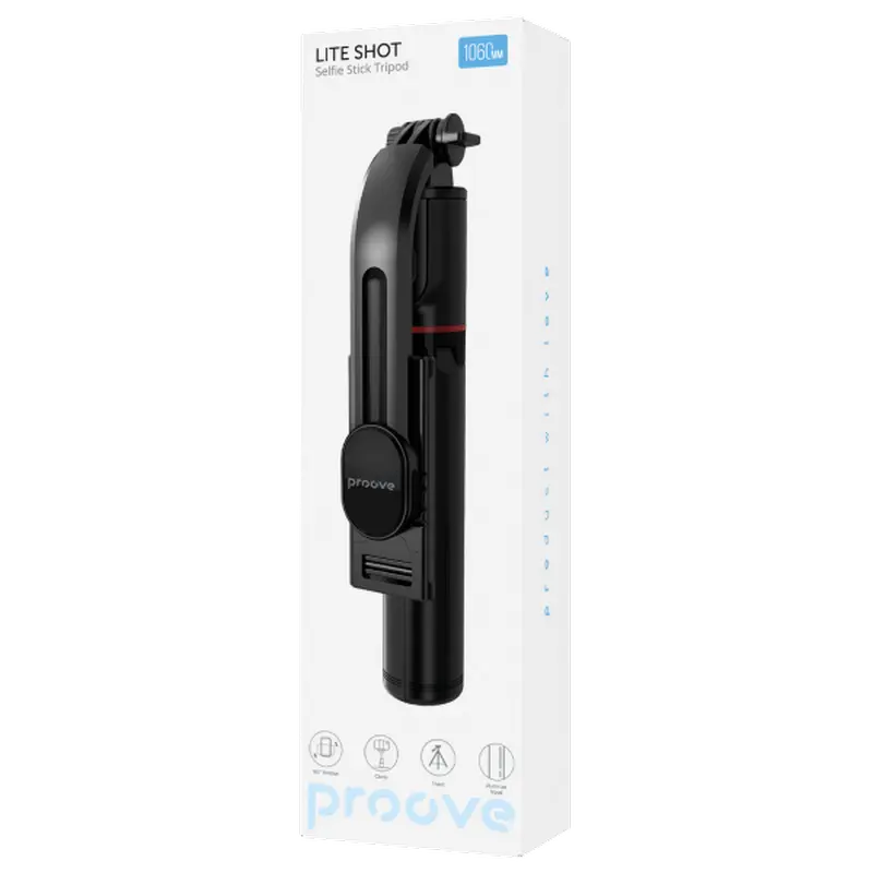 Монопод для селфи Proove Lite Shot Черный
