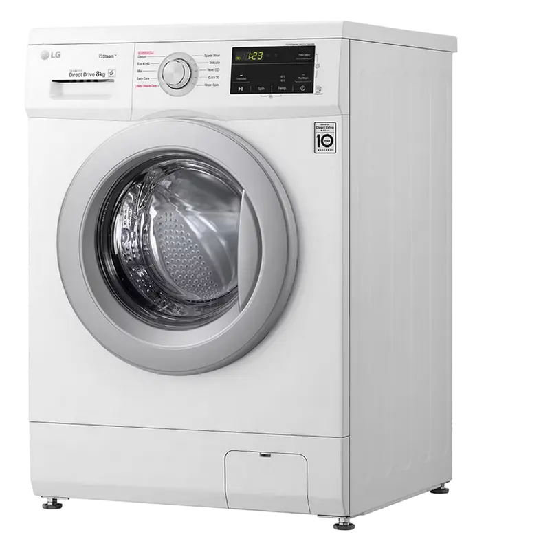 Mașină de spălat LG F4J3TS4WE Alb