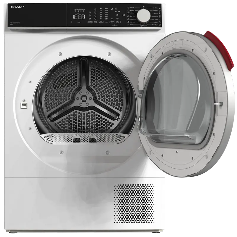 Сушильная машина Sharp KD-NHL9S9GWC-EE Белый