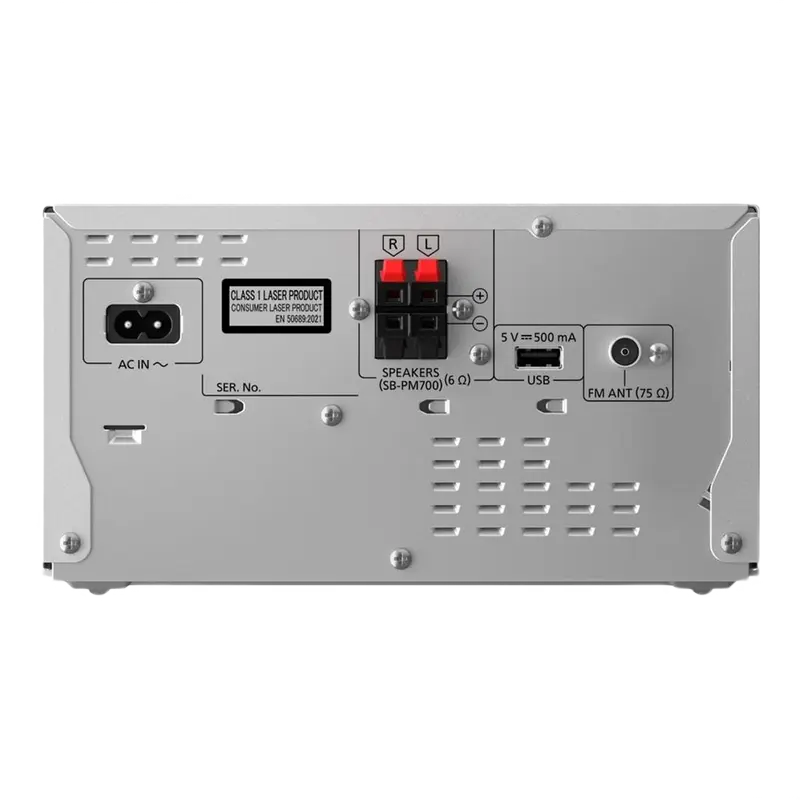 Аудиосистема Panasonic SC-PM700EE Серебристый