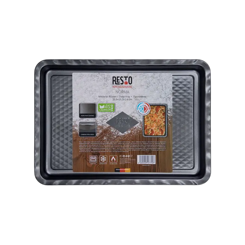 Форма для выпечки RESTO Norma NORMA Черный