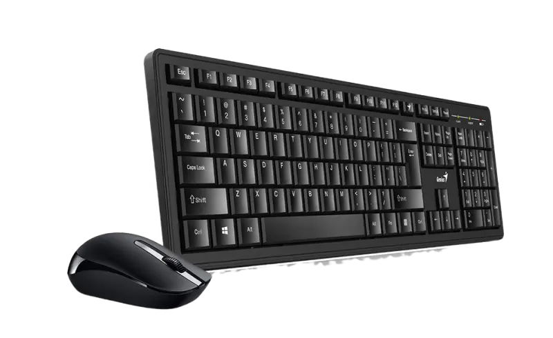 Клавиатура и мышь Genius KM-8200 Мембрана Черный