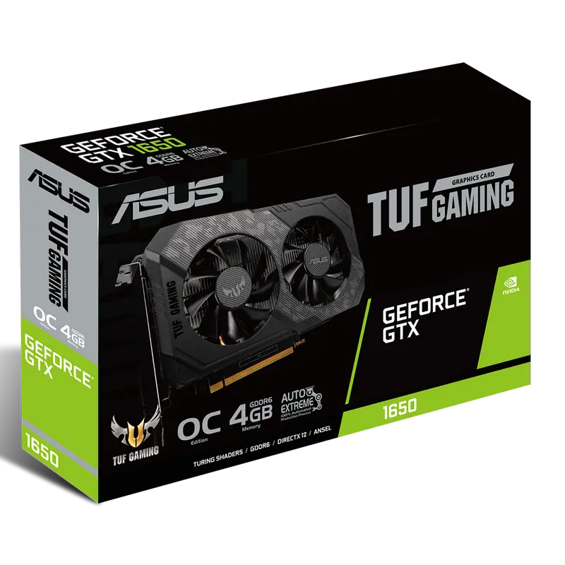 Видеокарта ASUS TUF Gaming GeForce GTX 1650 OC