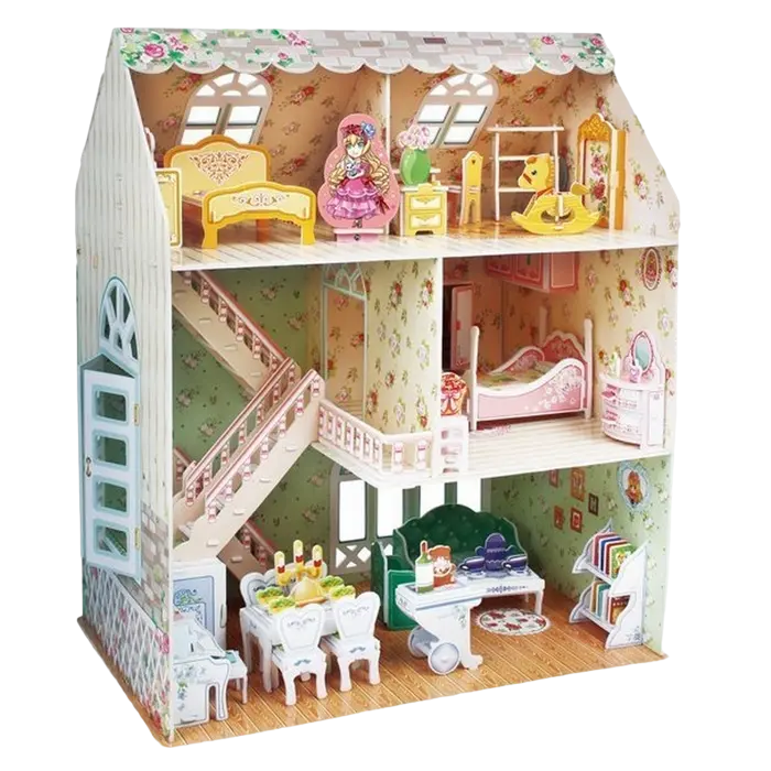 Puzzle 3D CubicFun Dreamy Dollhouse