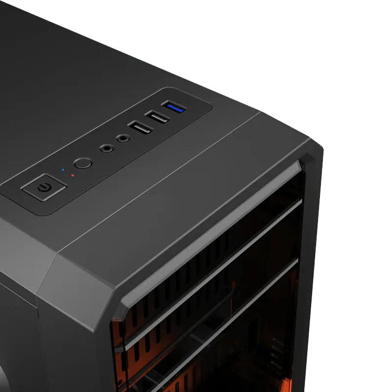 Carcasă PC Gamemax G561-BK Midi-Tower Negru