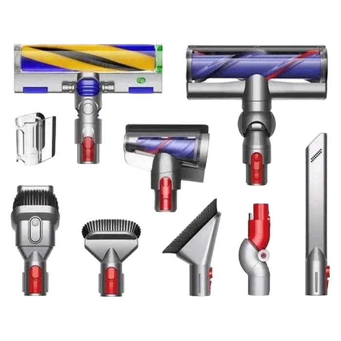 Вертикальный Пылесос Dyson V12 Detect Slim Absolute Plus Серебристый