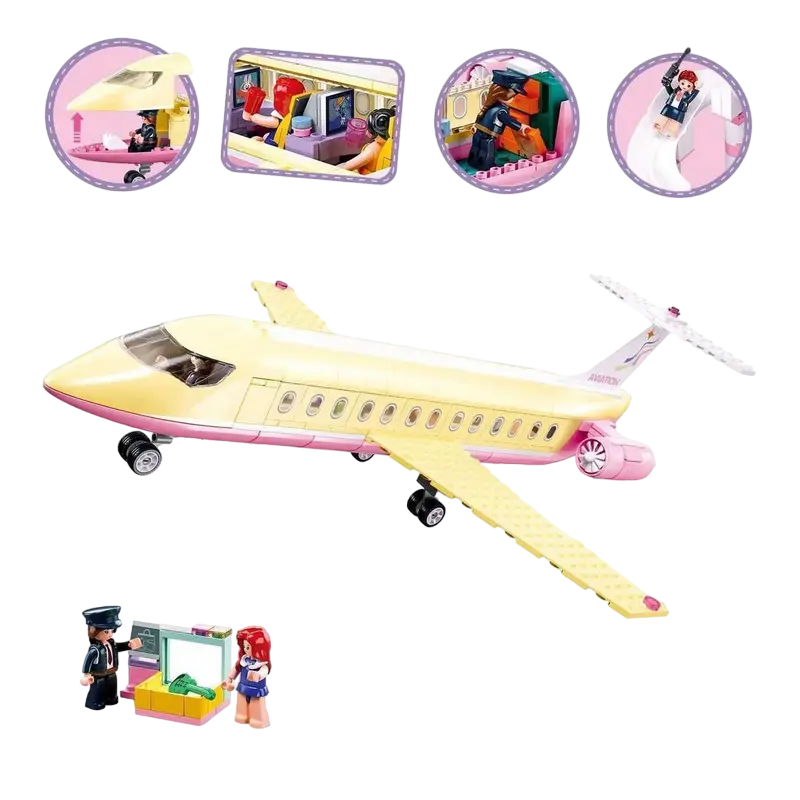 Конструктор Sluban Girls Dream - Airplane