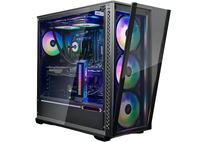 Компьютерный корпус Deepcool MATREXX 70 ADD-RGB 3F Midi-Tower Черный