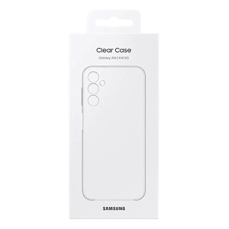 Чехол Samsung Galaxy A14 Clear Case Clear Прозрачный