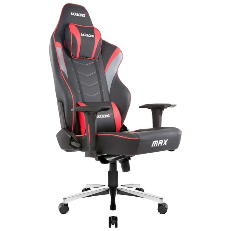Scaun Gaming AKRacing MASTERS Max PU Piele Roșu