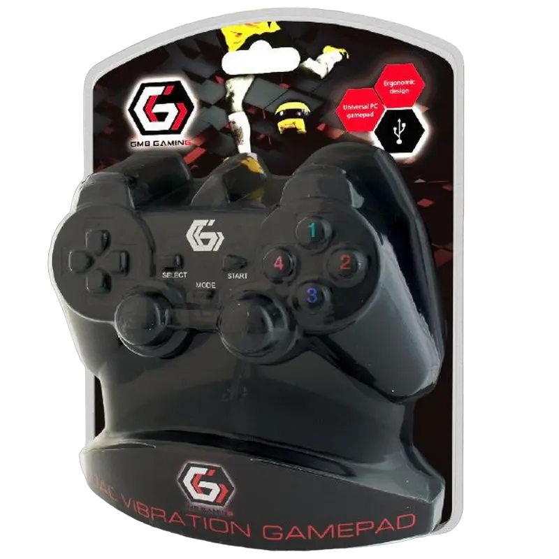 Геймпад Gembird JPD-UDV-01 Чёрный