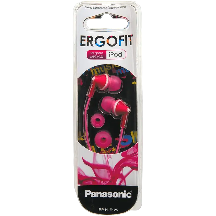 Наушники Panasonic RP-HJE125E Розовый
