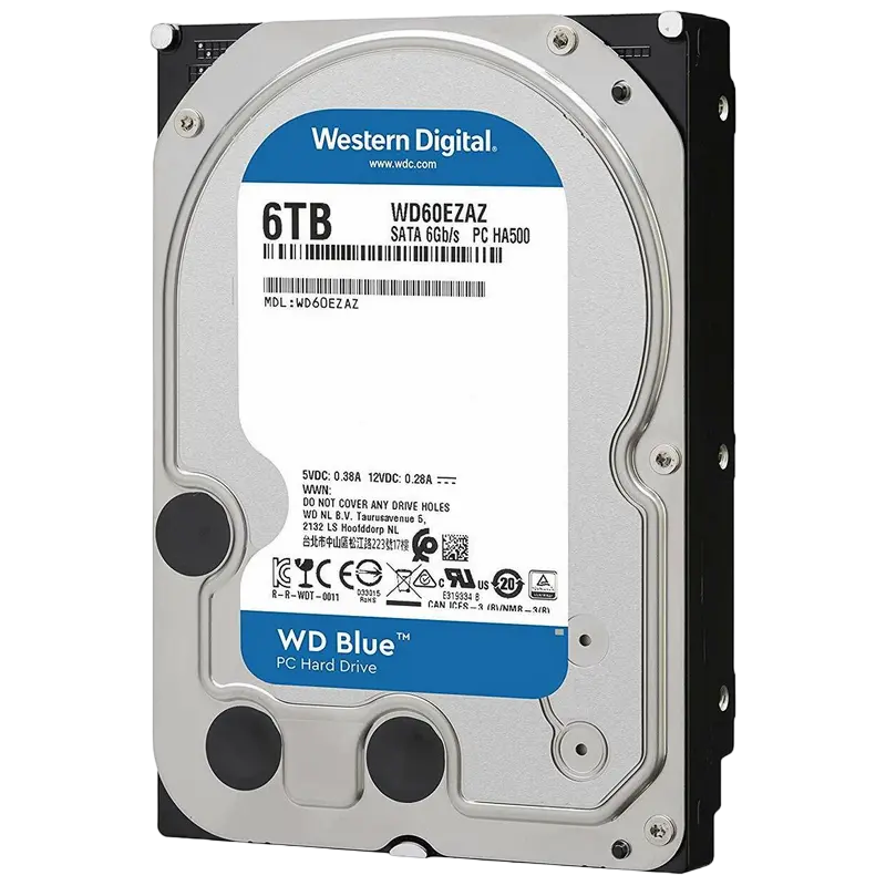 Жесткий диск Western Digital WD Blue WD Blue™ 6 ТБ