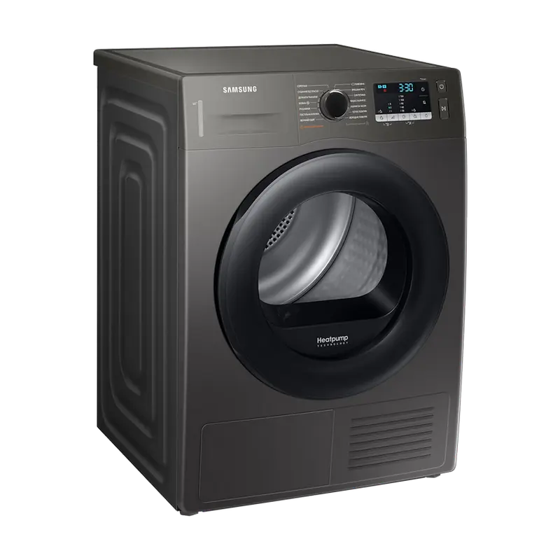 Сушильная машина Samsung DV90TA040AX/UA Нержавеющая сталь