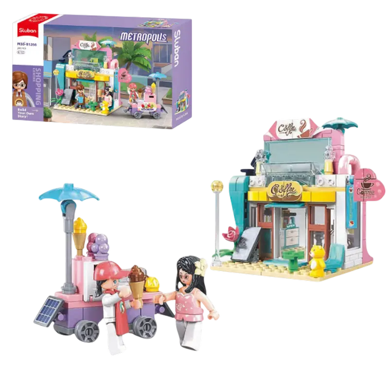 Конструктор Sluban Metropolis - Metropolis Slubucks Разноцветный