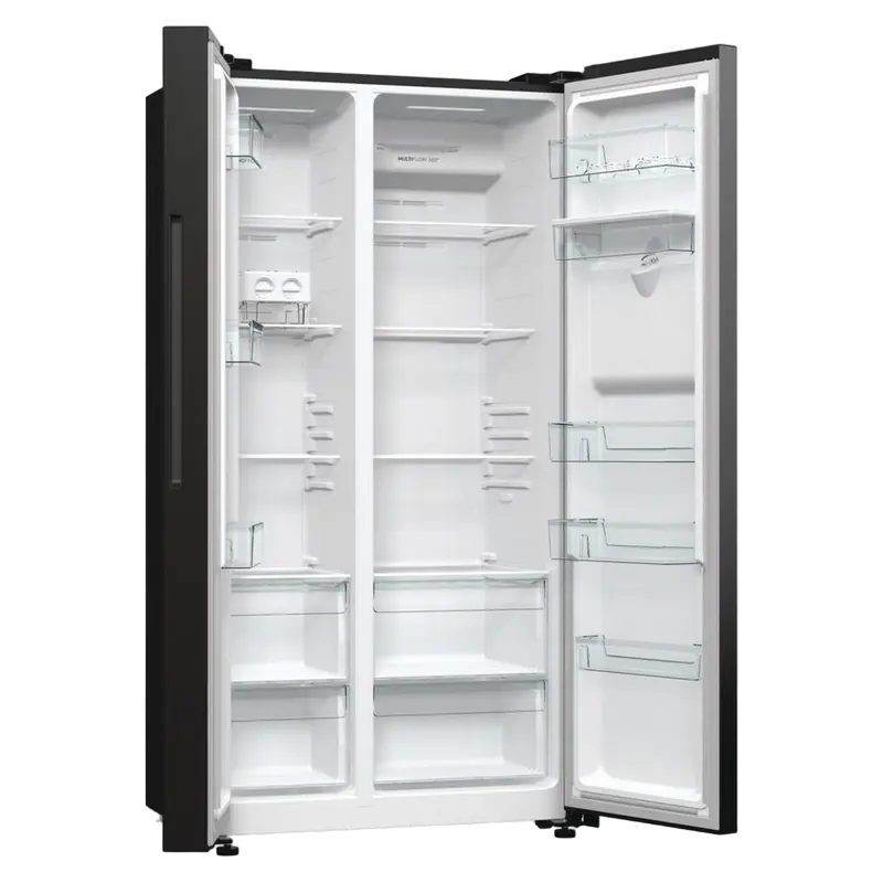 Холодильник Gorenje NRR9185EABXLWD Чёрный