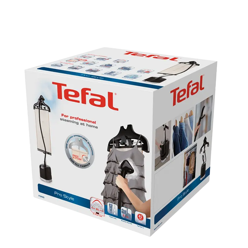 Стационарный отпариватель Tefal IT3440E0 Чёрный