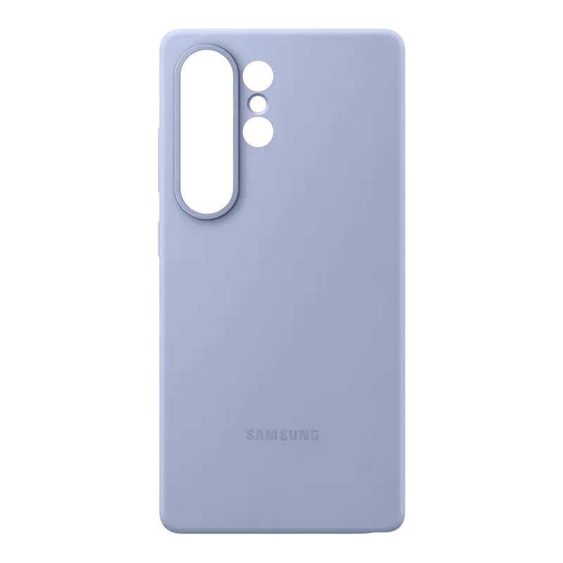 Чехол Samsung Galaxy S25 Ultra Silicone Cover Силиконовый Чехол Голубой