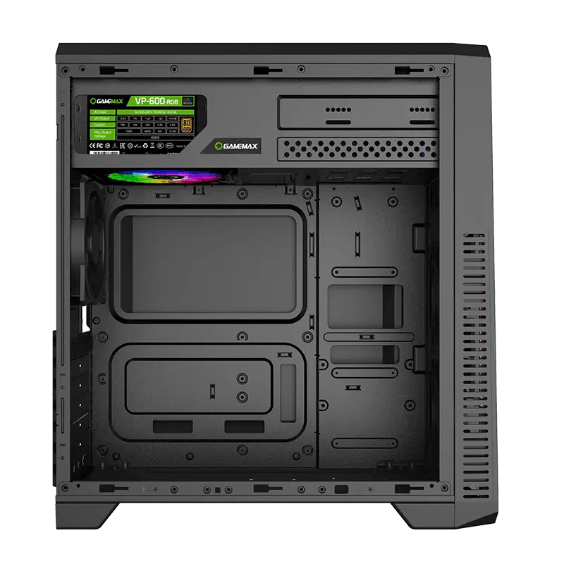 Carcasă PC Gamemax G561-BK Midi-Tower Negru
