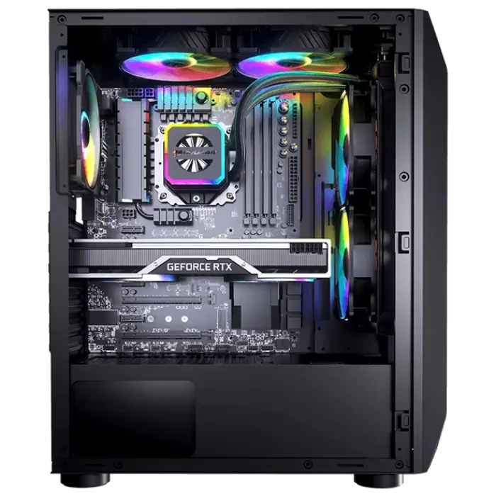 Carcasă PC Cougar MX410 Midi-Tower Negru