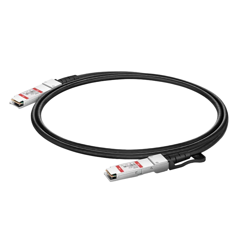 Кабель прямого подключения Gigaligth QSFP-H40G-CU1M Черный