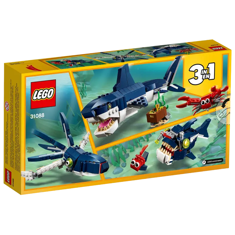 Конструктор LEGO Deep Sea Creatures Разноцветный