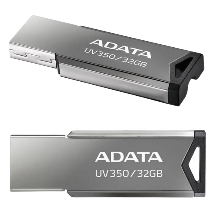 USB Flash накопитель ADATA UV350 32ГБ Серебристый