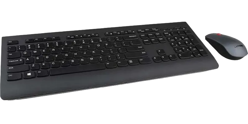 Клавиатура и мышь Lenovo Professional 4x30h56821 Мембрана Черный