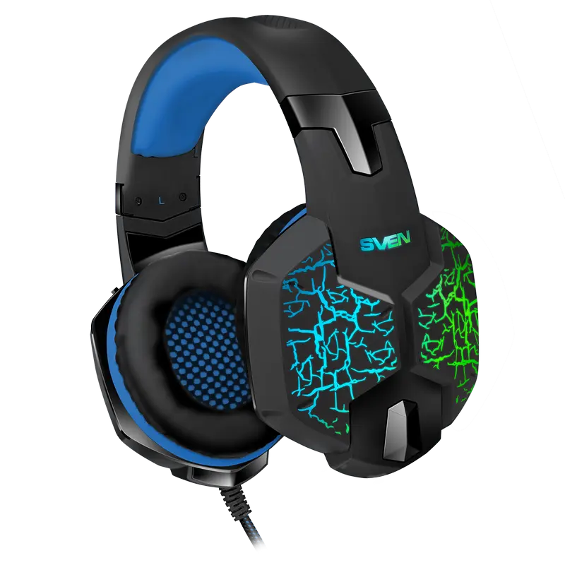 Наушники SVEN AP-U980MV Черный/Синий