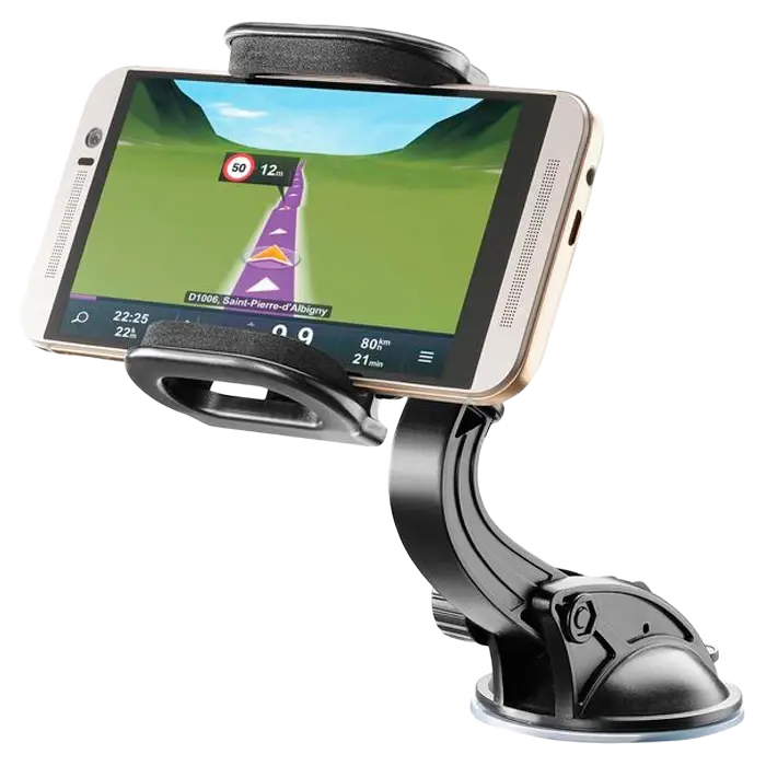 Автомобильный держатель Cellularline Hug Flexi - Universal Черный