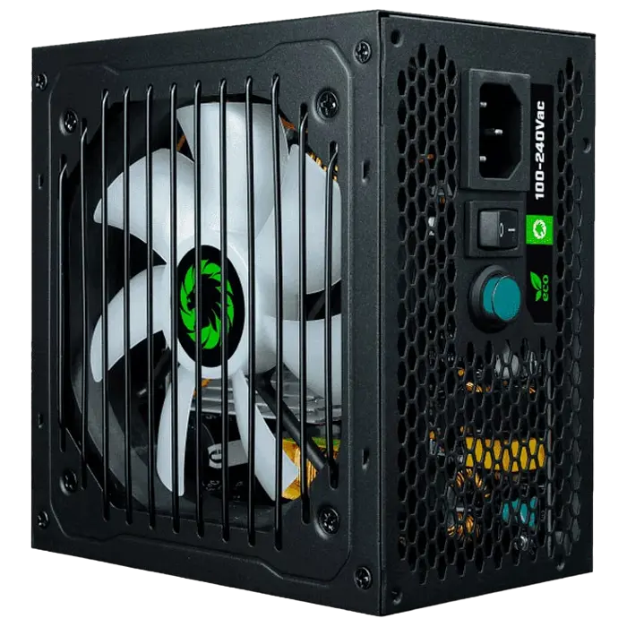 Tip Блок питания для компьютеров Gamemax VP-700-RGB ATX Черный