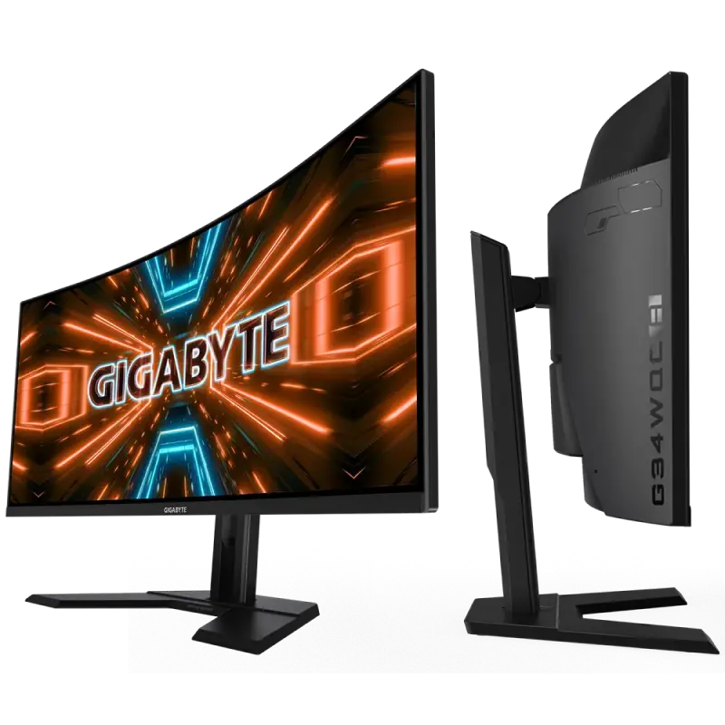 Игровой монитор Gigabyte G34WQC A Чёрный