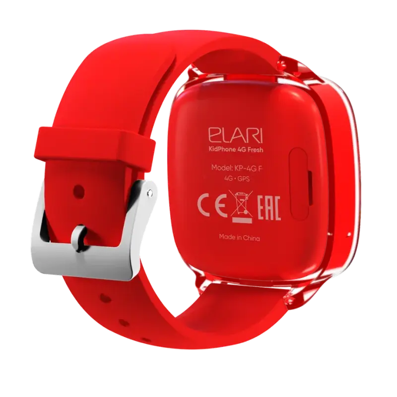 Детские часы Elari KidPhone Fresh 4G Красный