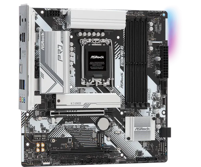 Материнская плата ASRock B760M PRO RS LGA1700 Micro-ATX