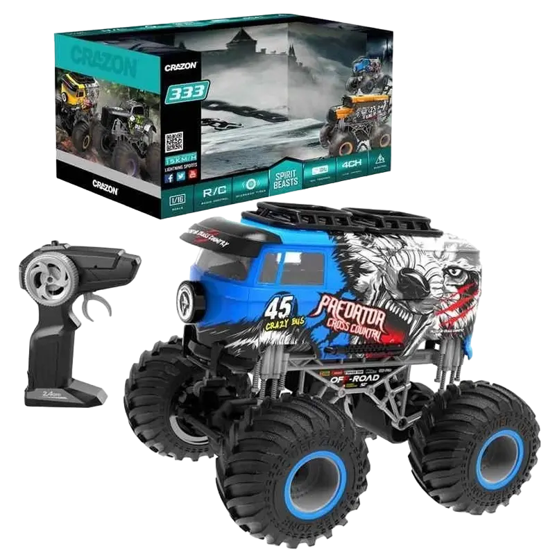 Радиоуправляемая игрушка Crazon 333-19163B Синий