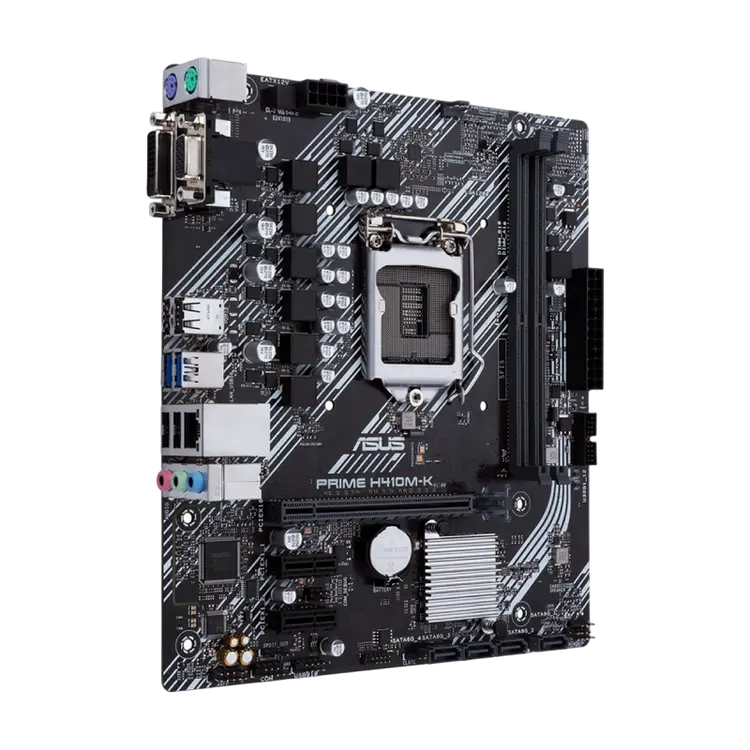 Материнская плата ASUS PRIME H410M-K LGA1200 Micro-ATX