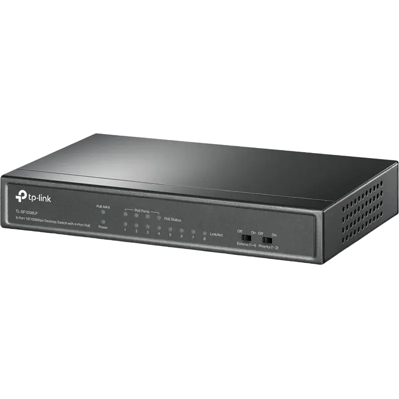PoE коммутатор TP-LINK Desktop Switch Черный