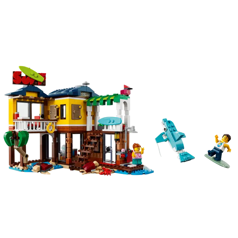 Конструктор LEGO Surfer Beach House Разноцветный