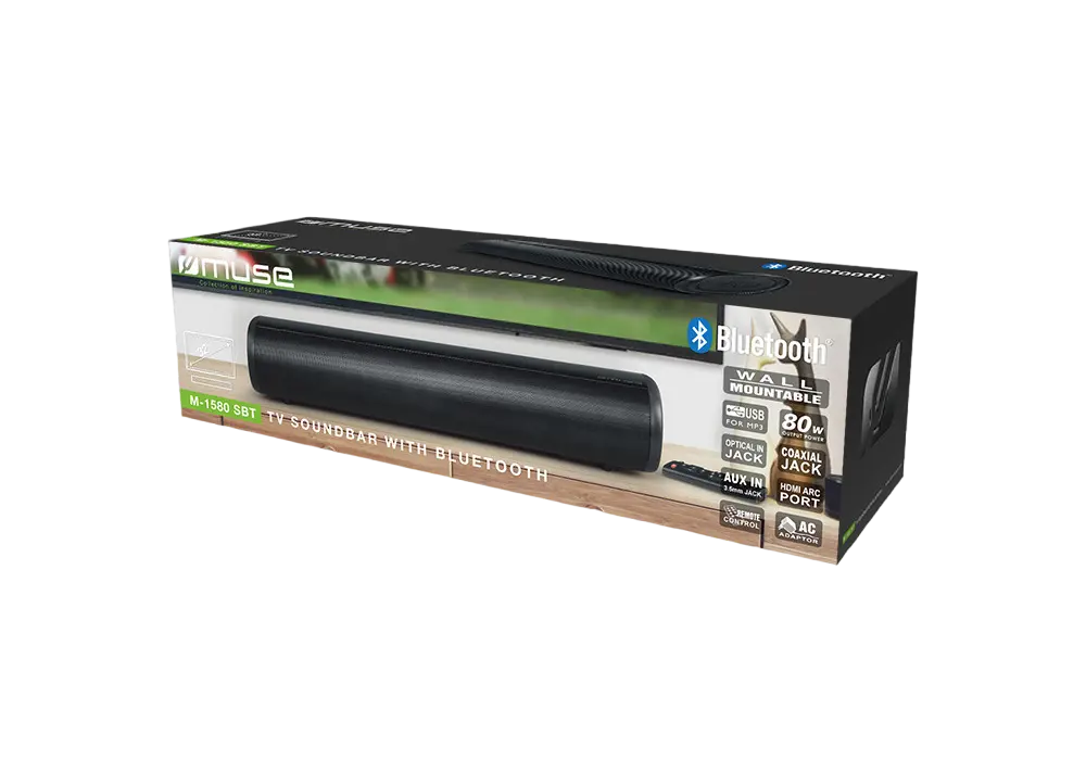 Саундбар MUSE M-1580 SBT Черный