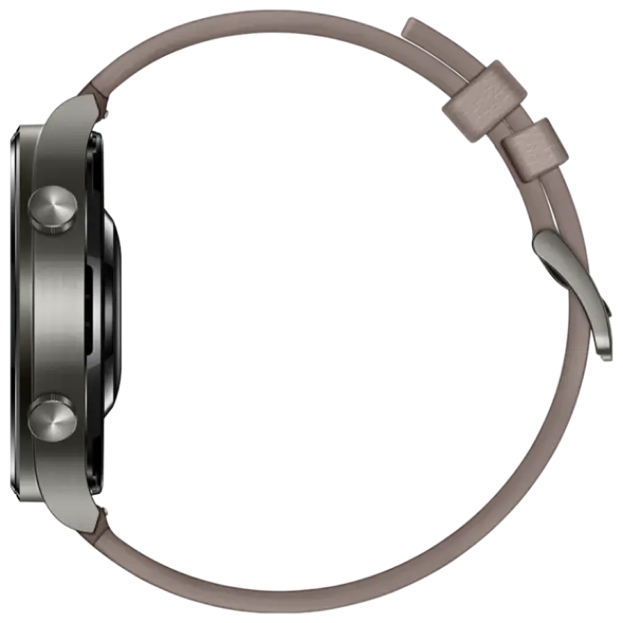 Спортивные/Тренировочные часы Huawei Watch GT2 Pro Каркас Titanium с кожаным ремешком