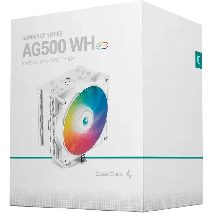 Кулер для процессора Deepcool AG500 WH ARGB 120 мм