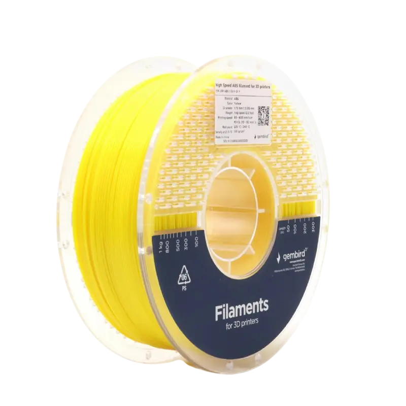 Нить для 3D-принтера Gembird 3DP-ABS1.75HY-01-Y Желтый