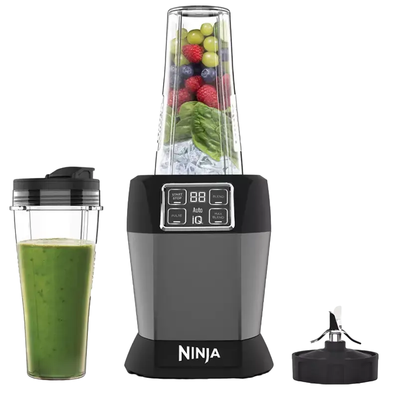 Стационарный блендер Ninja Auto-iQ BN495EU Чёрный | Серебристый