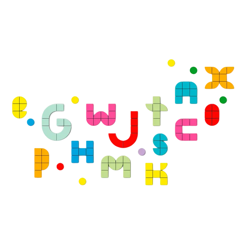 Constructor LEGO Lots of DOTS – Lettering Multicolor