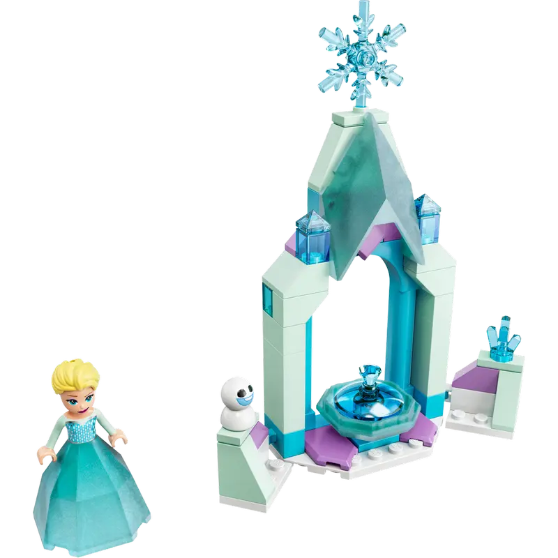 Конструктор LEGO Elsa's Castle Courtyard Синий