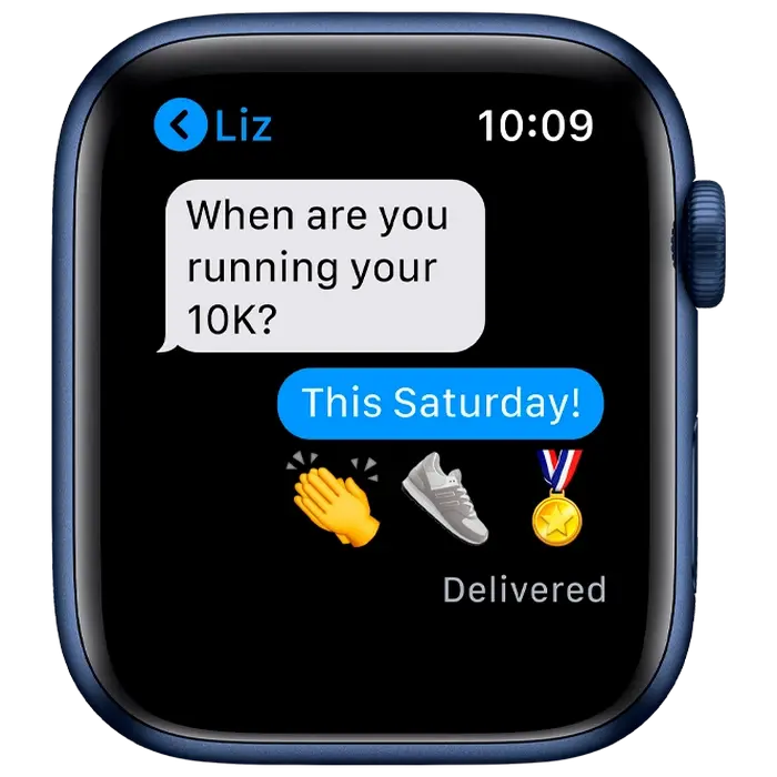 Умные часы Apple Watch Series 6 Темно-синии